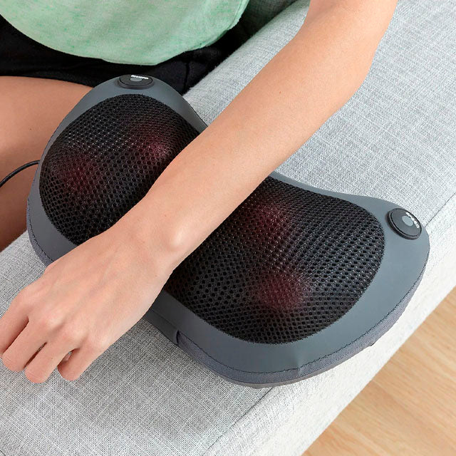 Masajeador Cabeza Shiatsu Térmico con Cabezales Rotativos - Image 9