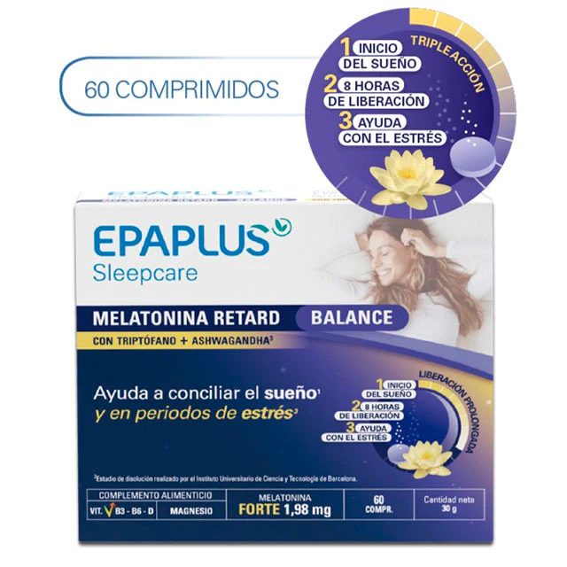 Melatonina Natural con Efecto Prolongado | Concilia el Sueño