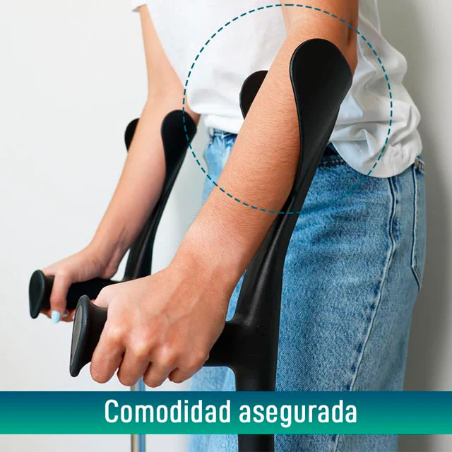 Muletas Adulto de Aluminio Regulables en Altura | Pack 2 Uds - Image 7