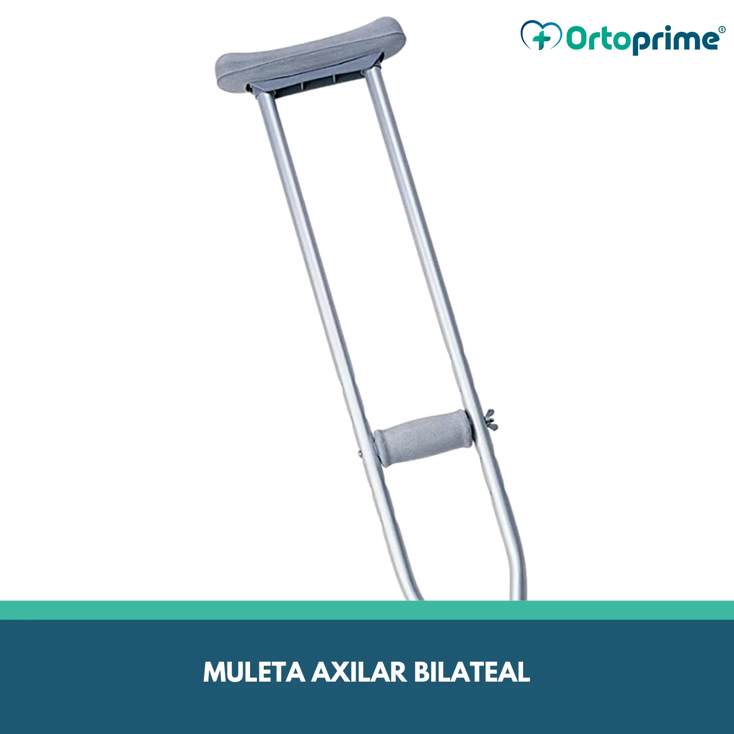 Muleta Axilar con Doble Regulación | Cómoda y Segura - Image 3