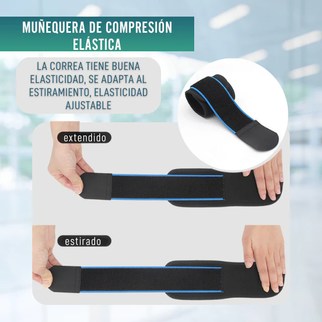 Muñequera Deportiva Ajustable Muñequera Tendinitis Ortopédica - Image 6