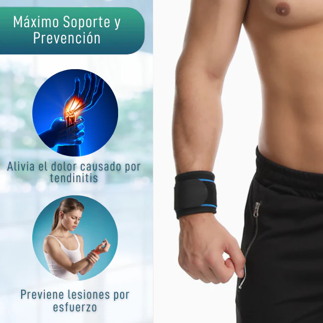 Muñequera Deportiva Ajustable Muñequera Tendinitis Ortopédica - Image 8