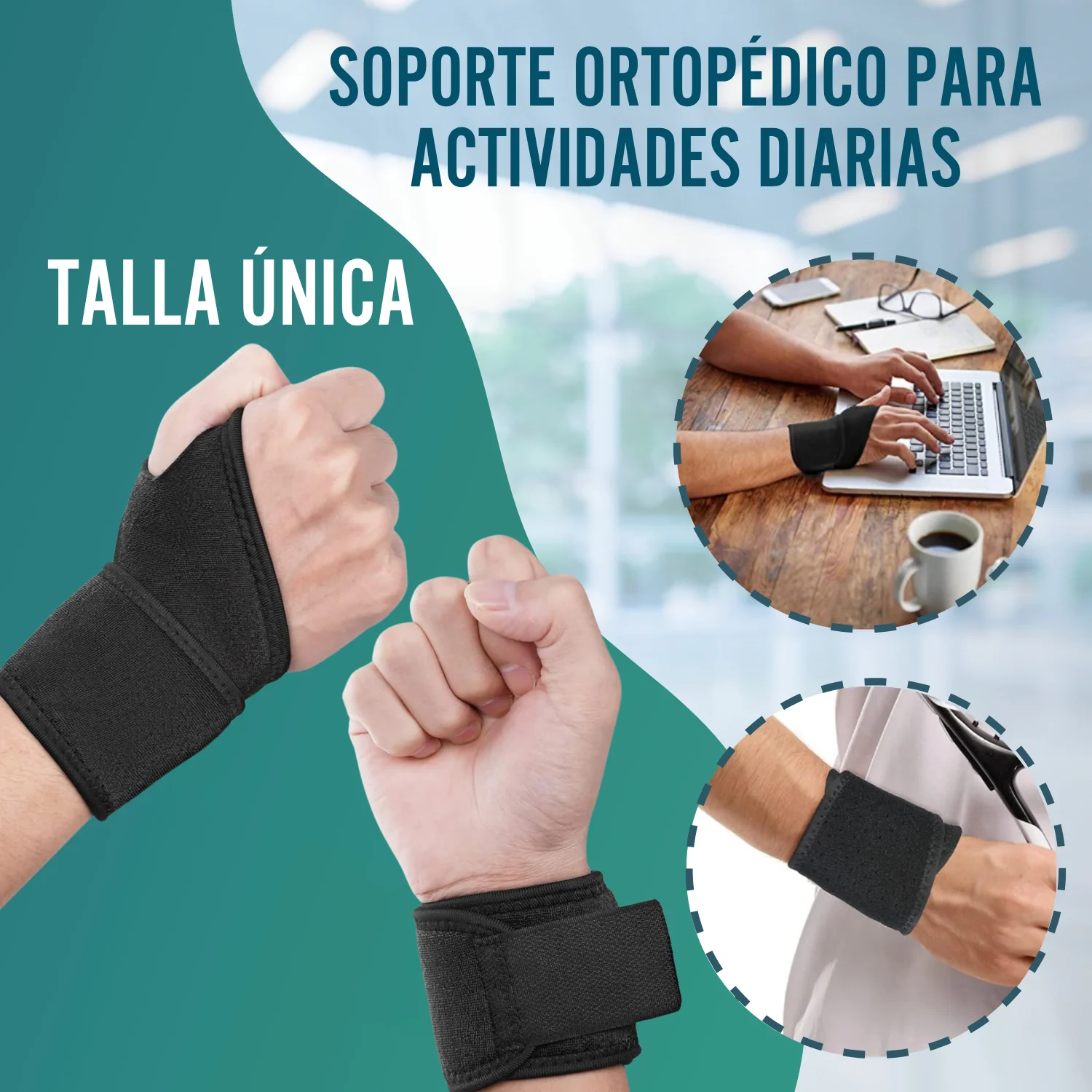 Muñequera para Tendinitis | Soporte para Muñeca de Neopreno - Image 5