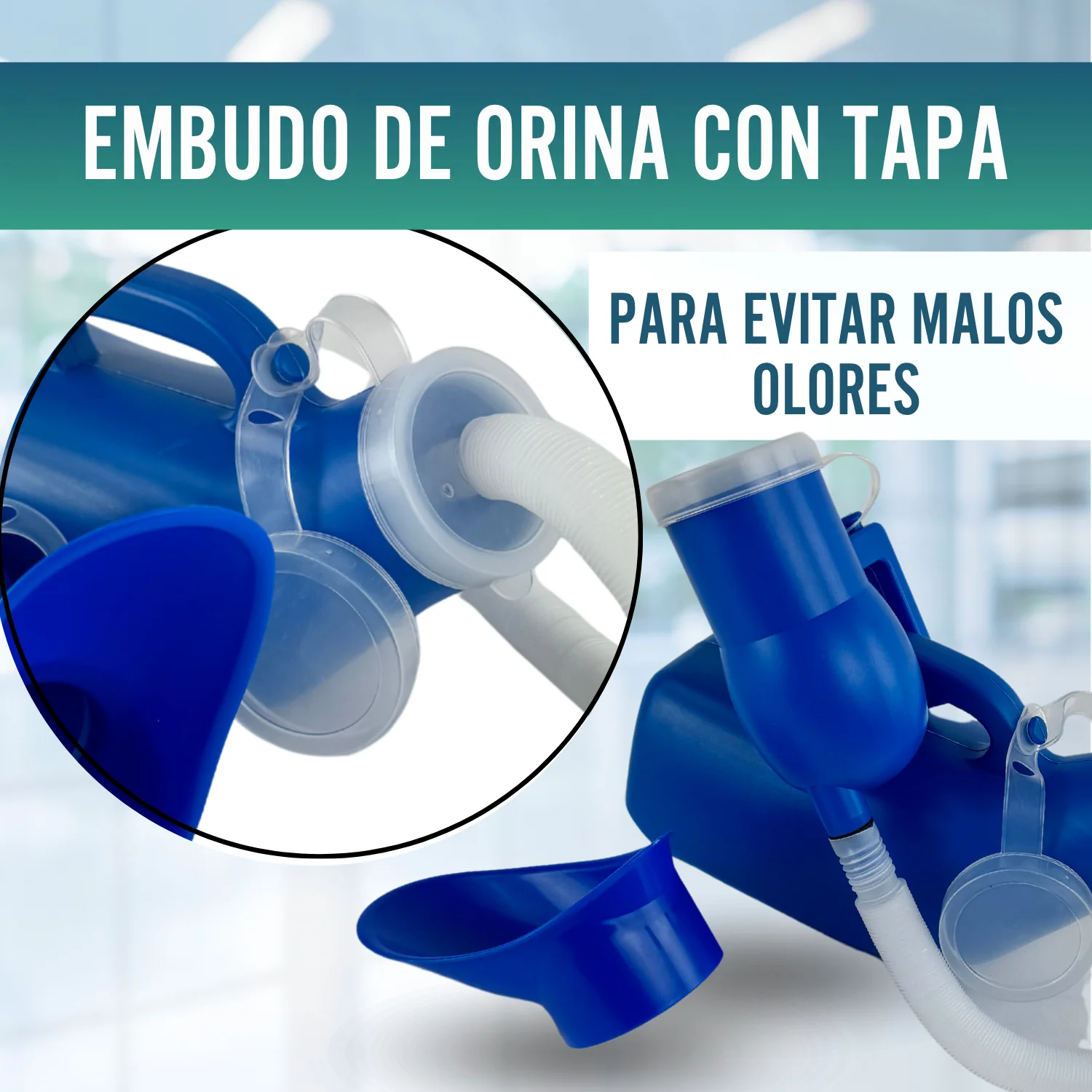 Orinal Portátil Unisex 1200ml para Adultos y Niños - Image 6