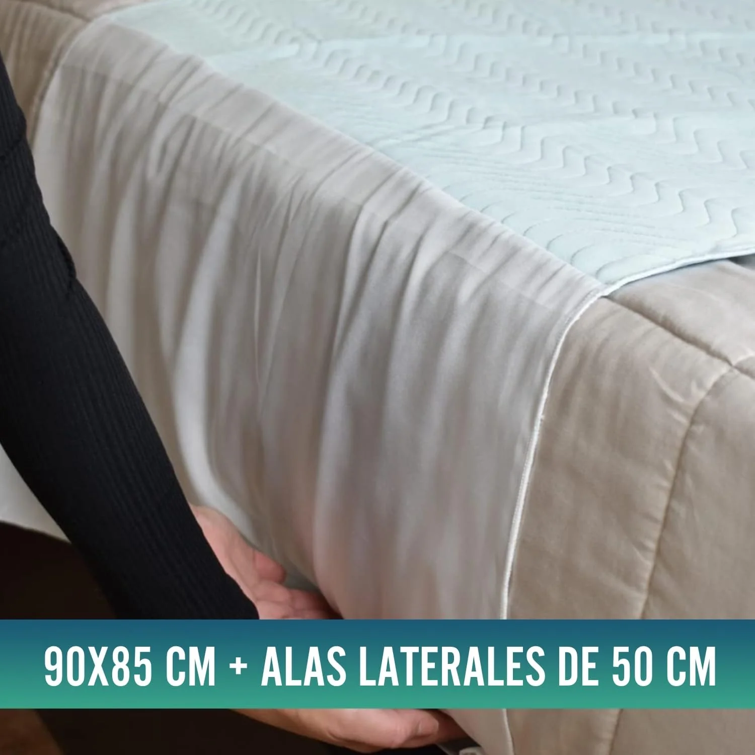 PACK 2 Empapadores Absorbentes Eco Lavables Cama 90cm 3,15 Litros/m2 - Image 4