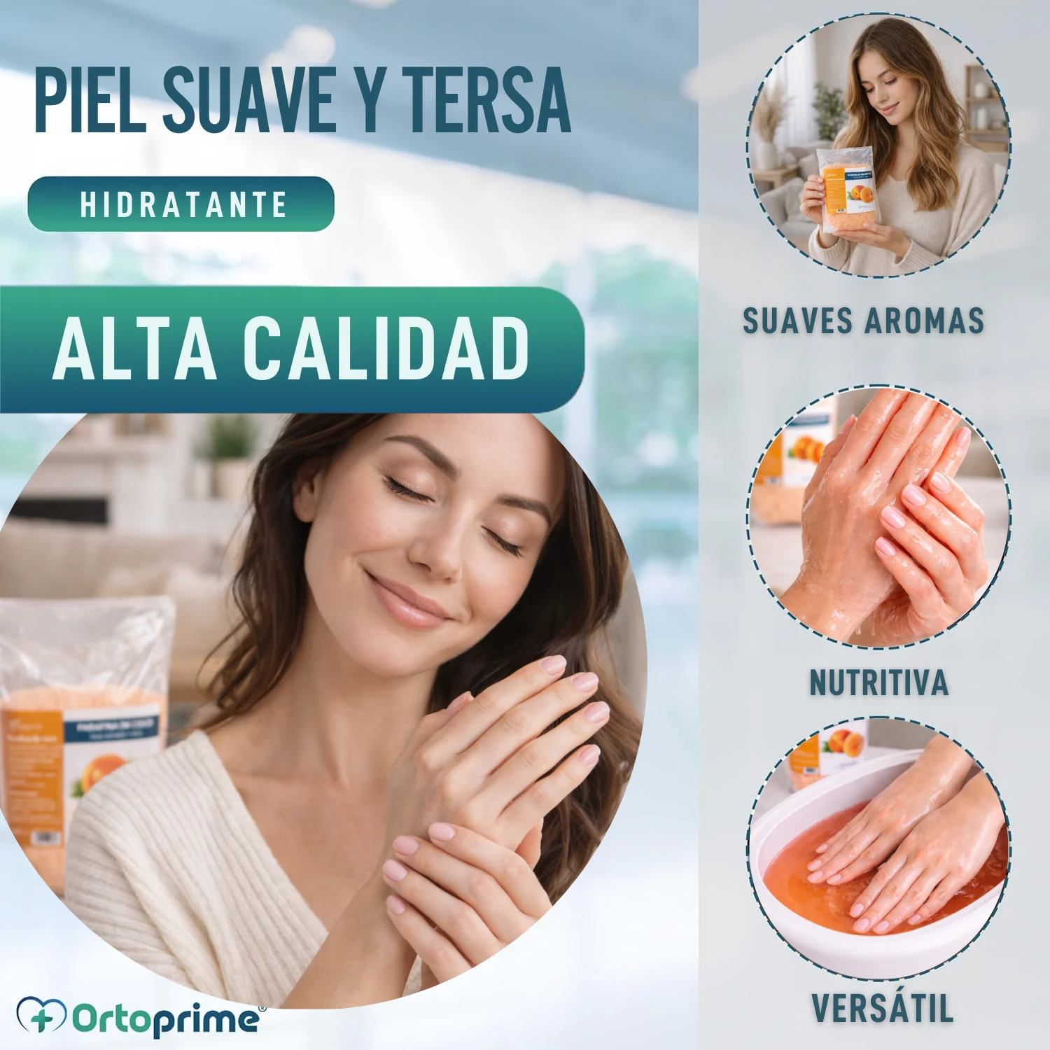 Pack Parafina de Rehabilitación Manos y Pies 3000ml | Melocotón - Image 7