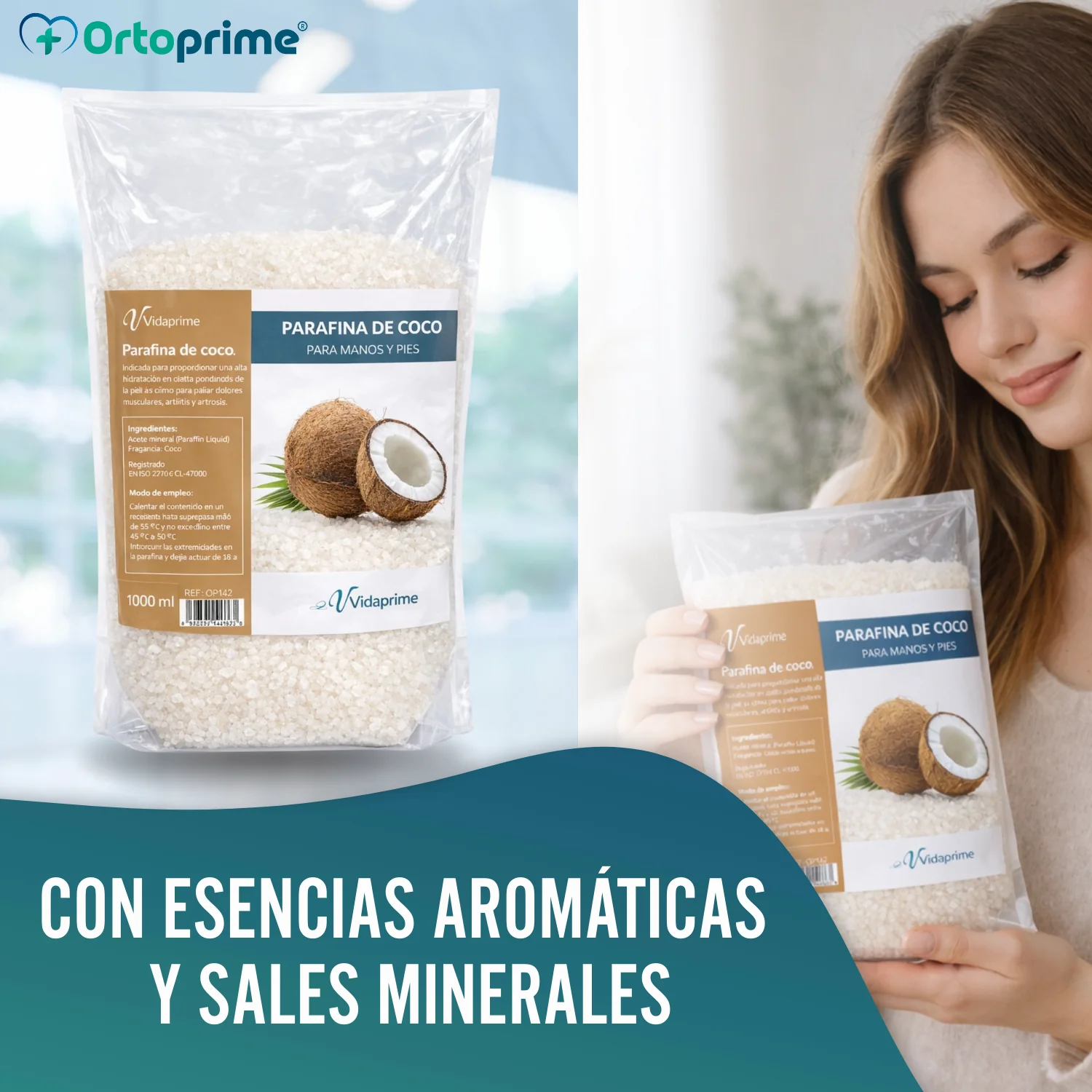 Parafina Antioxidante de Rehabilitación para Manos y Pies | Coco - Image 5
