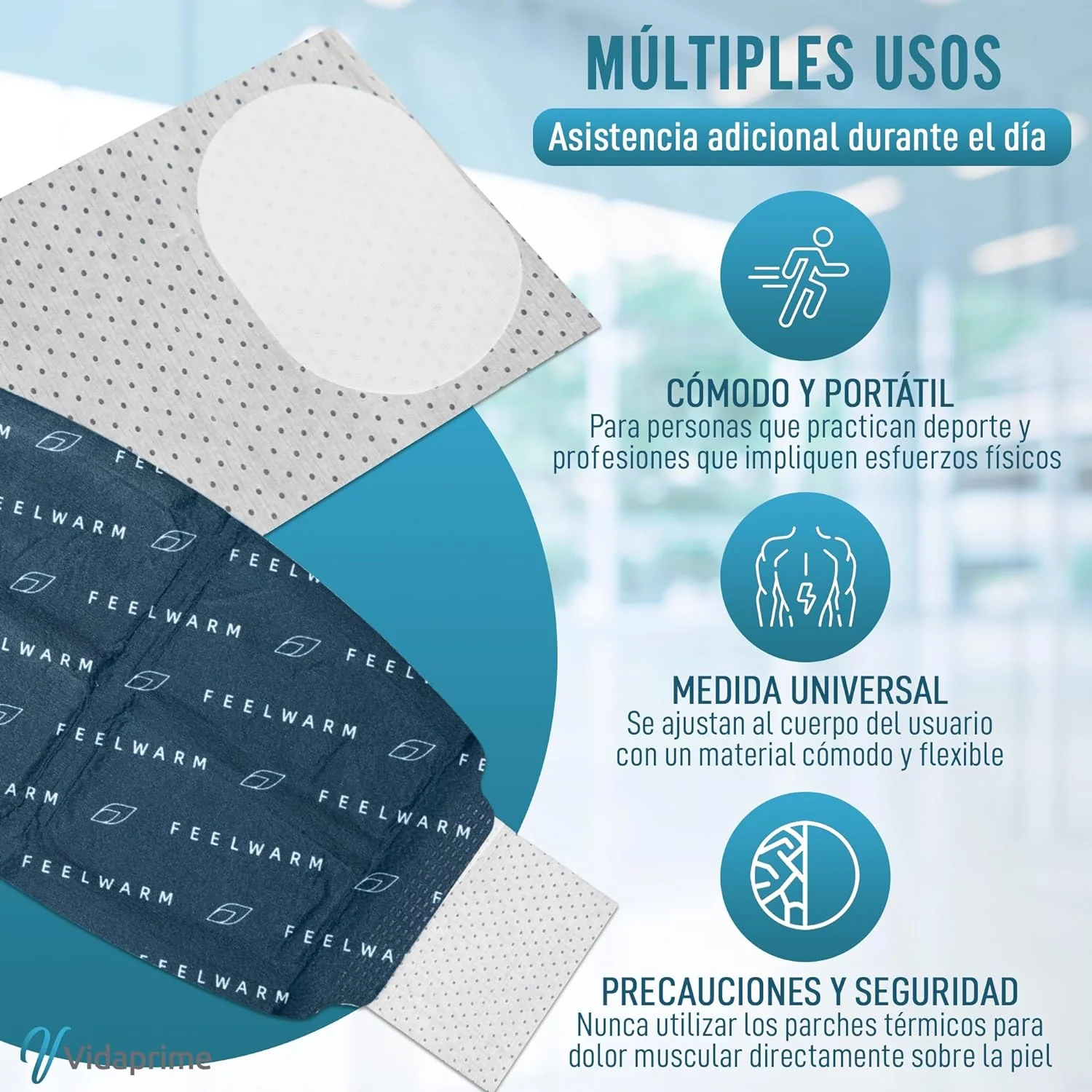 Parches de Calor Lumbar Espalda y Hombros | Pack x3 Uds - Image 3