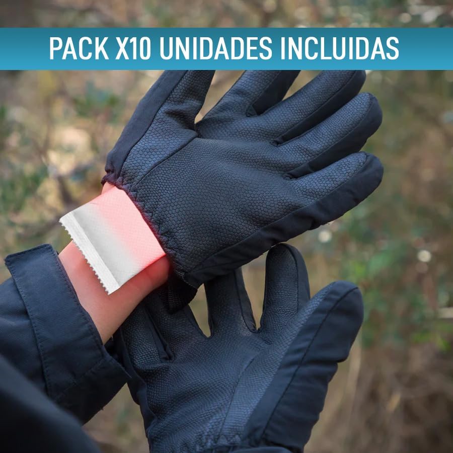 Parches Calienta Manos Térmicos Instantáneos | Pack x10 Uds - Image 3