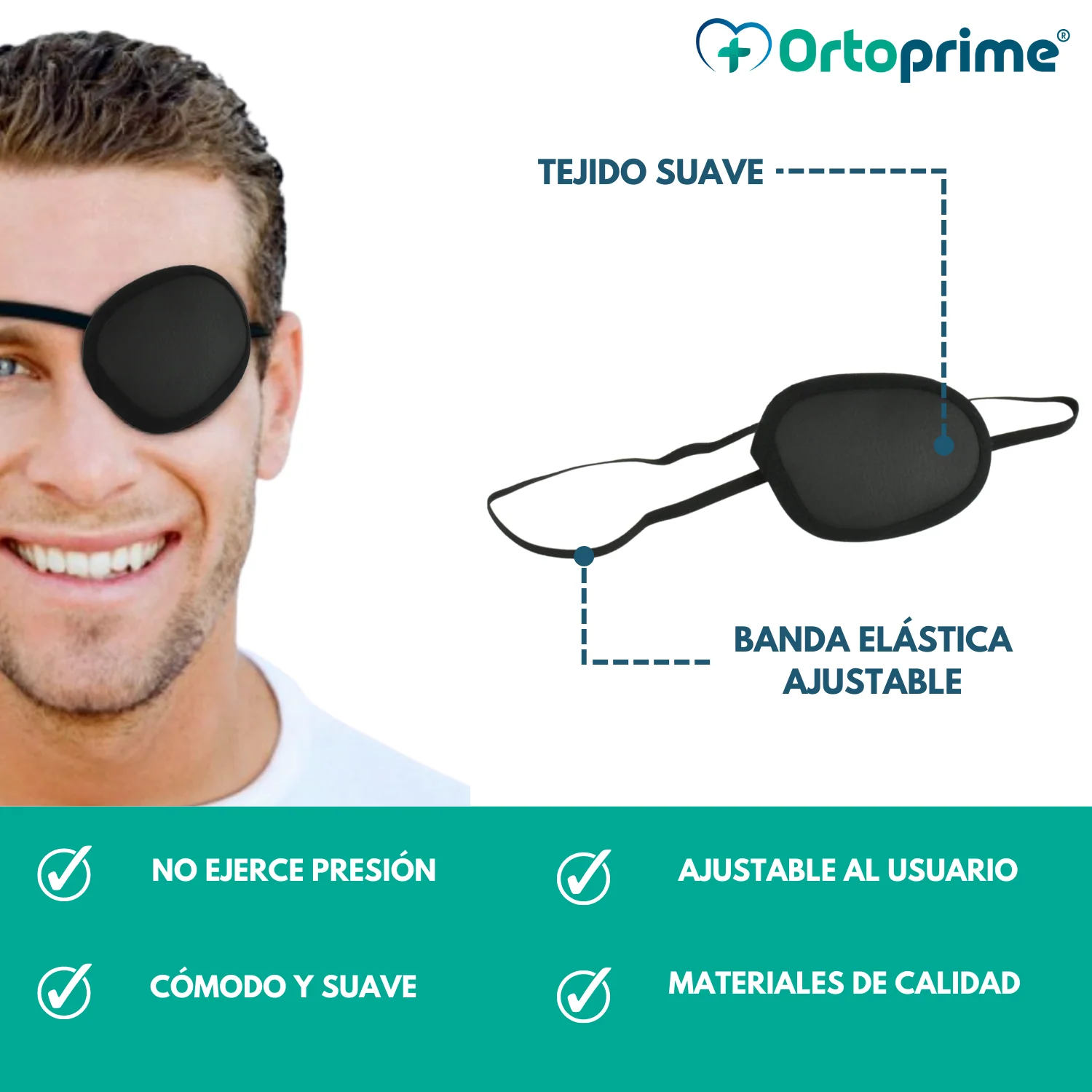 Parches para Ojos con Banda Ajustable | Pack Dos Unidades - Image 3