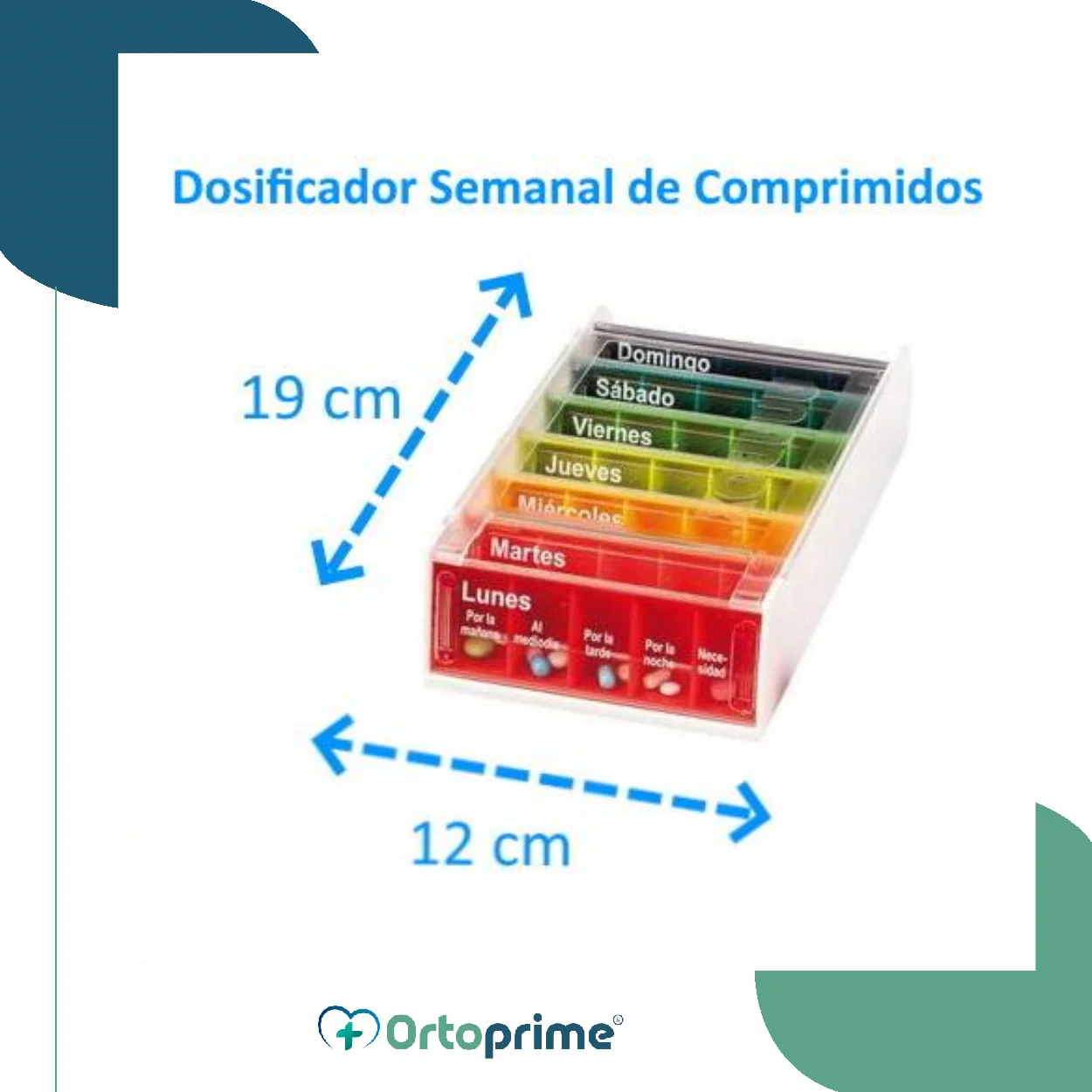 Pastillero Semanal Arcoiris - Image 3