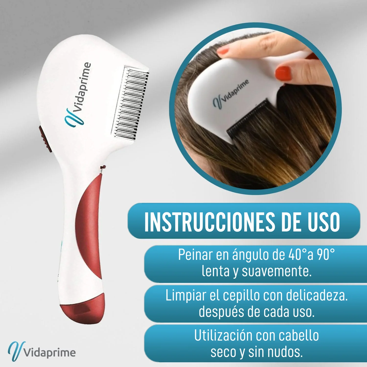 Peine Eléctrico Anti Piojos y Liendres Profesional - Image 5