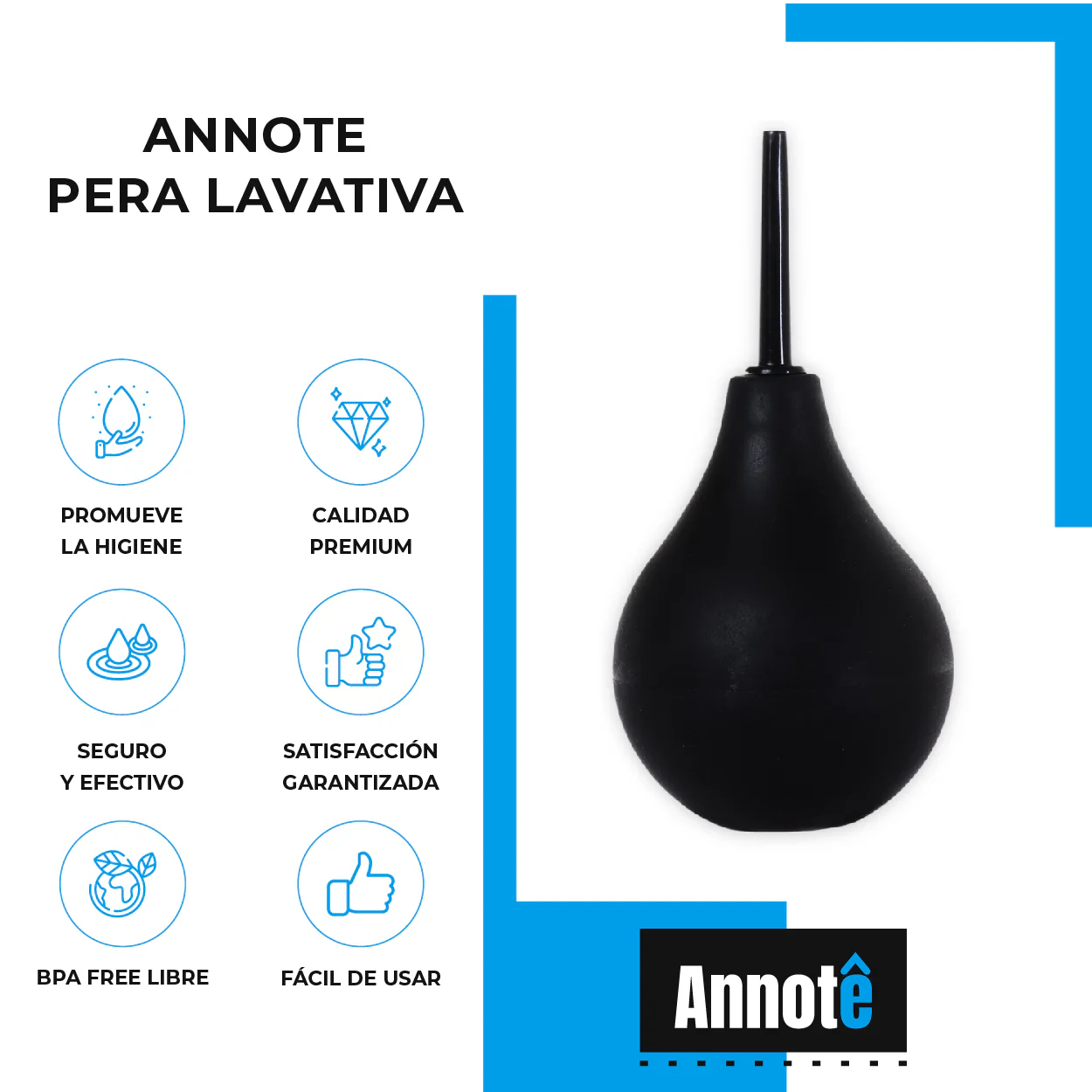 Pera Lavativa Enema Irrigador - Image 3