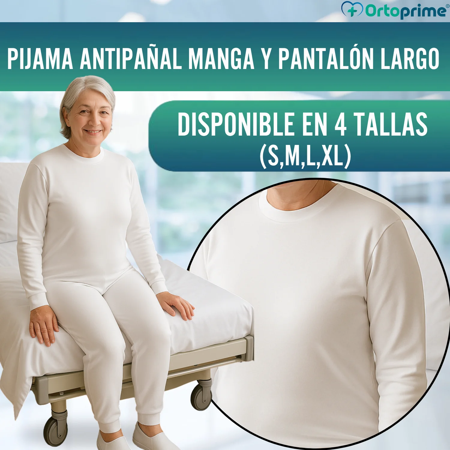 Pijama Antipañal Manga Larga | Pijama Doble Cremallera Unisex - Image 3