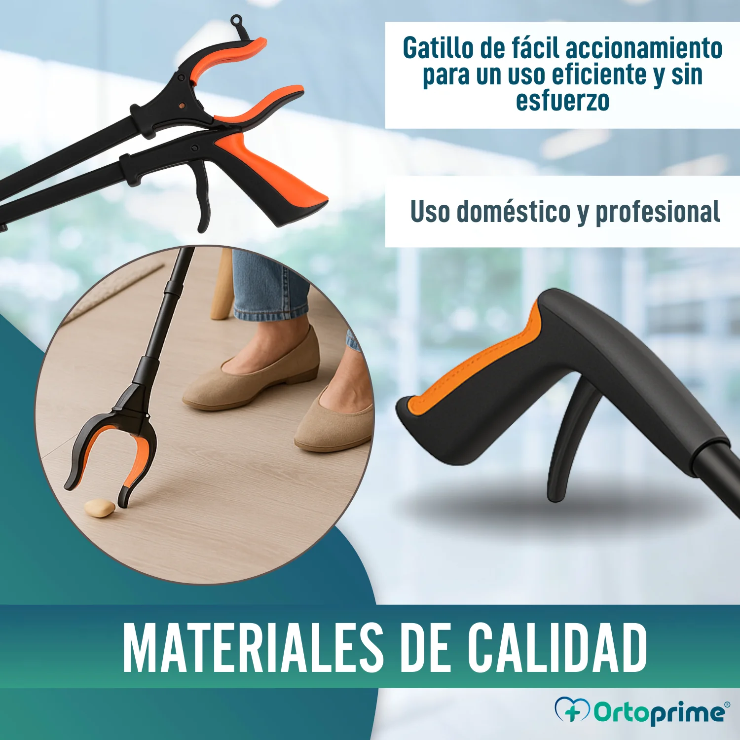 Pinza Recoge Objetos con Imán y Luz LED | Alcanzador Plegable - Image 5