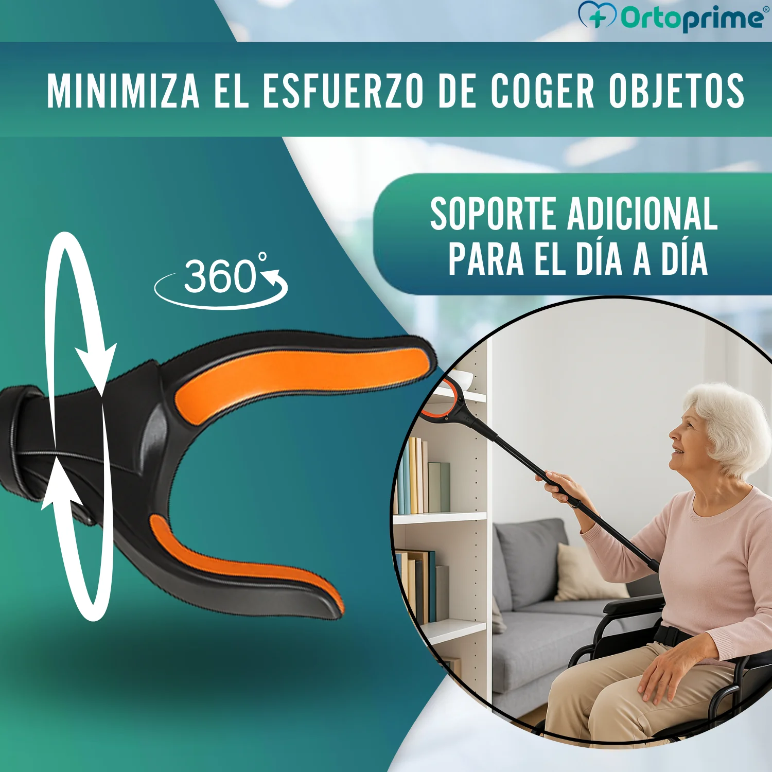 Pinza Recoge Objetos con Imán y Luz LED | Alcanzador Plegable - Image 6