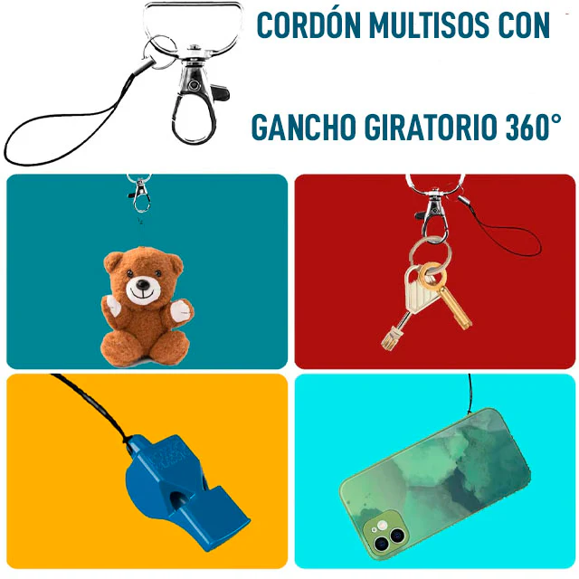 Porta Tarjeta Identificativa Correa e Identificador | 7 Estampados - Image 8