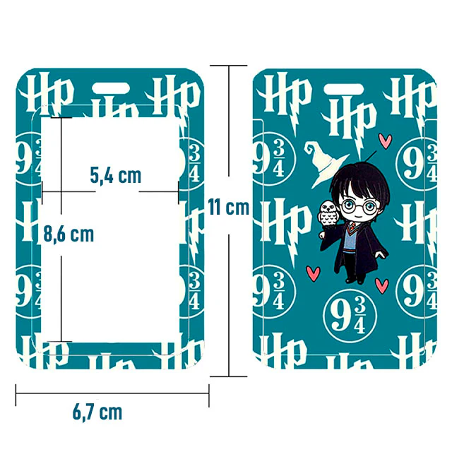 Porta Tarjeta Identificativa Correa e Identificador | 7 Estampados - Image 9