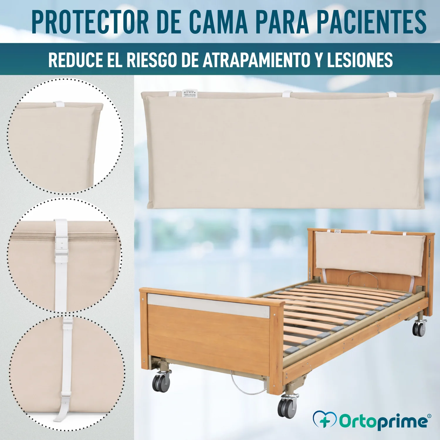 Protector Cabecero y Piecero para Cama | Antigolpes Acolchado - Image 3