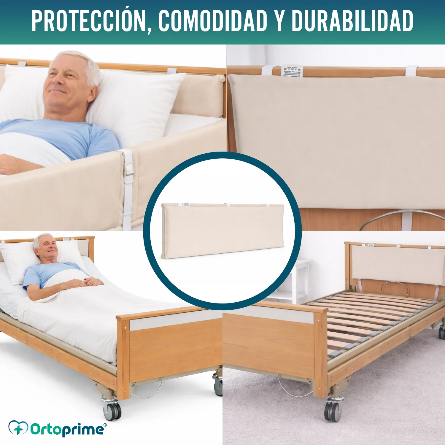 Protector Cabecero y Piecero para Cama | Antigolpes Acolchado - Image 4