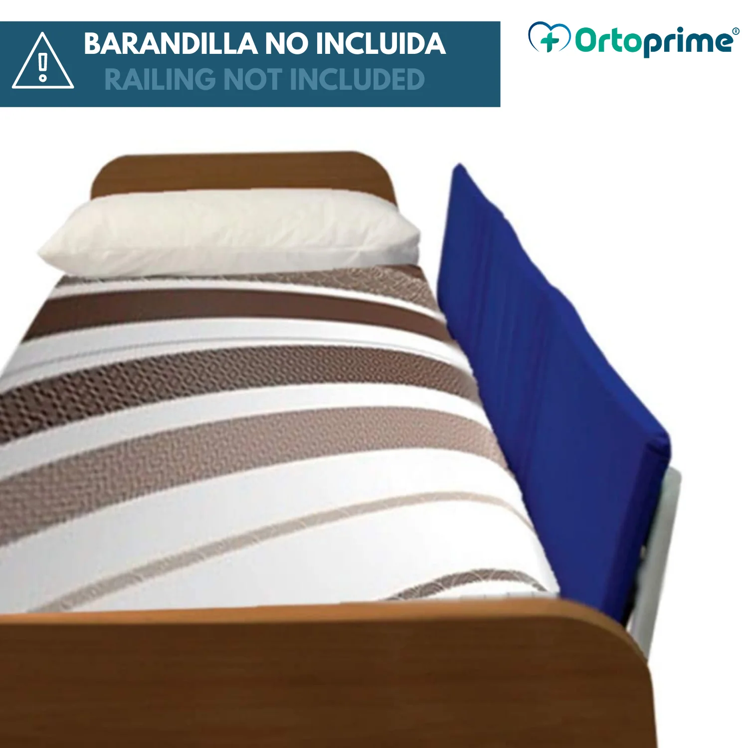 Protector Acolchado de Barandilla Cama Anti-caídas - Image 3