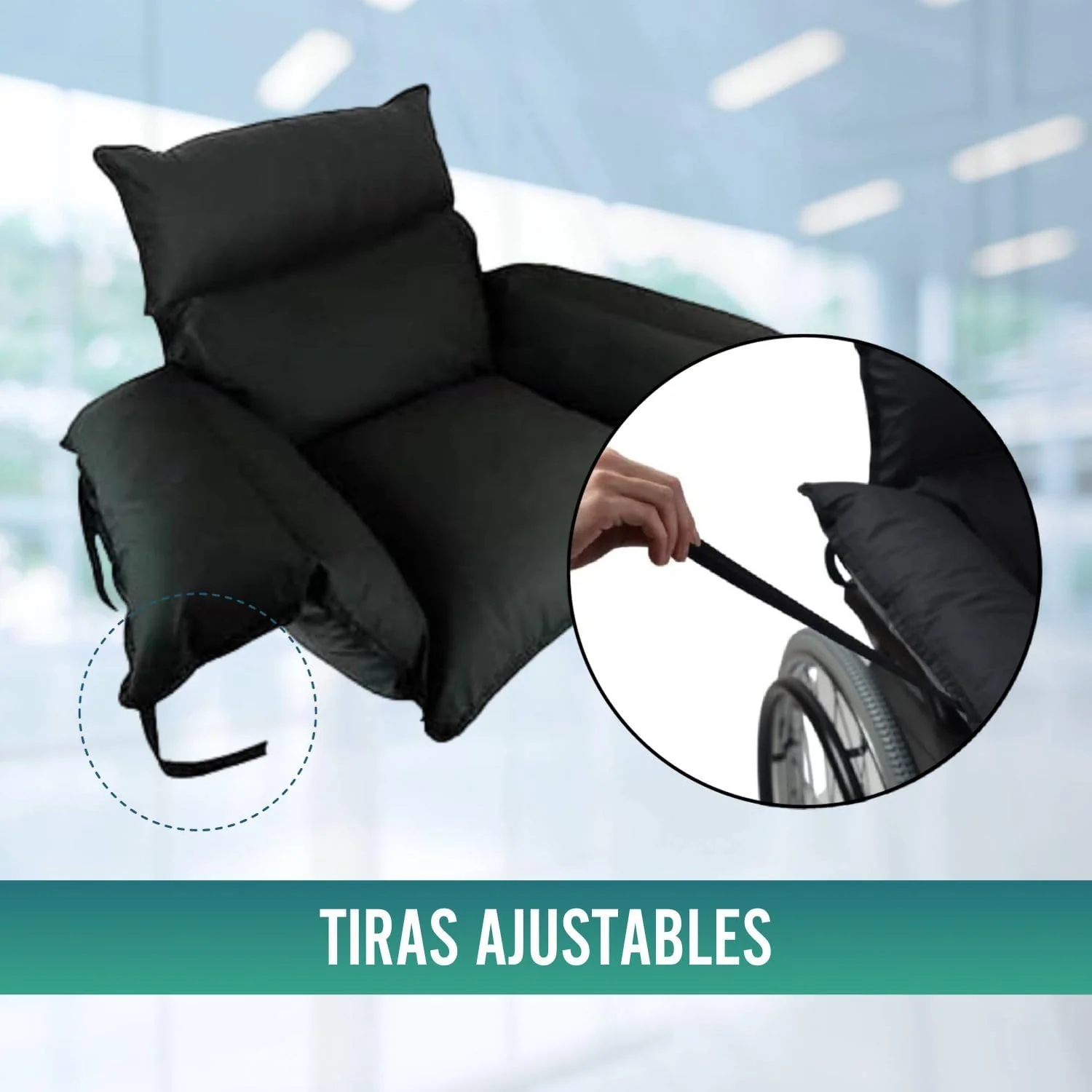 Protector Antiescaras Cojín Silla de Ruedas y Sillón Relax - Image 8