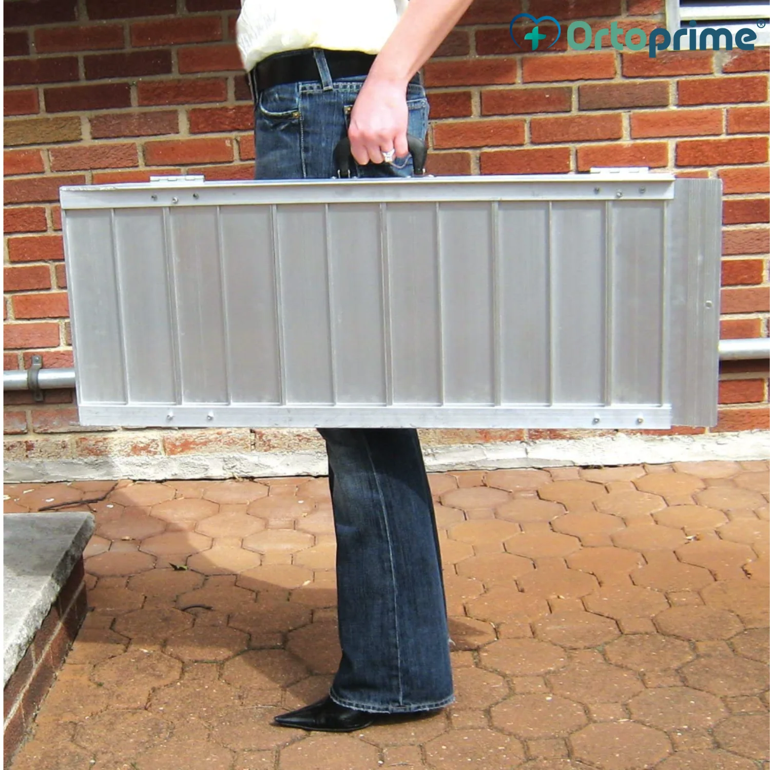 Rampa de Aluminio Portátil para Silla de Ruedas - Image 3