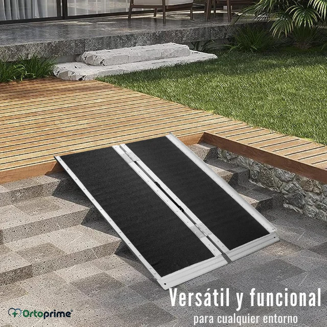 Rampa para Silla de Ruedas Plegable Salvaescaleras Portátil - Image 4