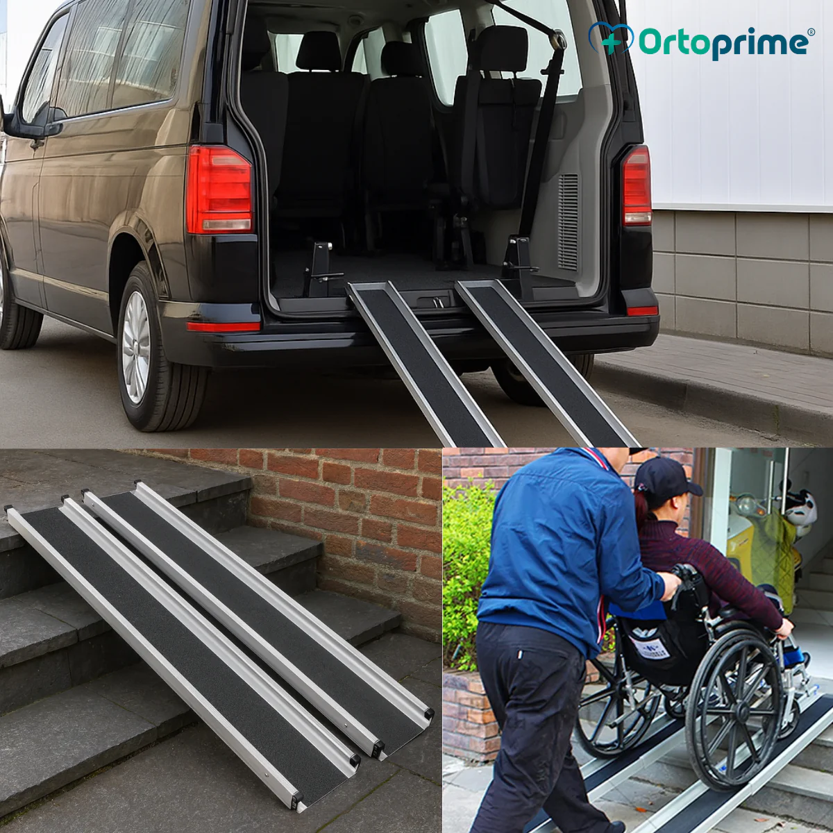 Rampas Telescópicas para Silla de Ruedas Resistentes 270kg - Image 7