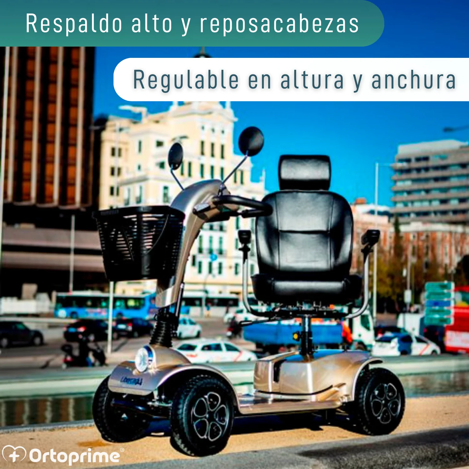 Scooter Eléctrica para Adultos de Alta Gama | 4 Ruedas - Image 6