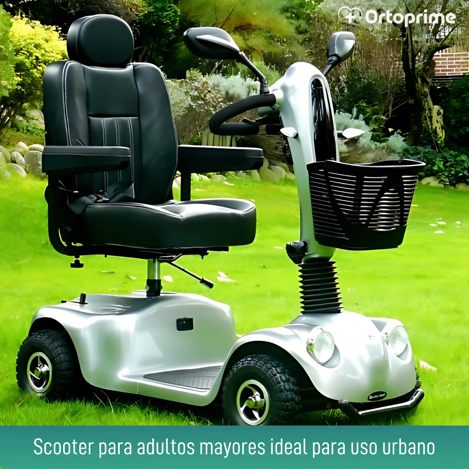 Scooter Eléctrico para Adultos | Suspensión Integral 4 Ruedas - Image 7