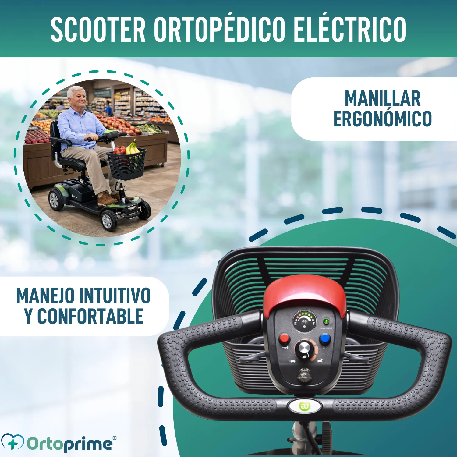 Scooter Eléctrico Compacto con Mochila Trasera Portaobjetos - Image 10