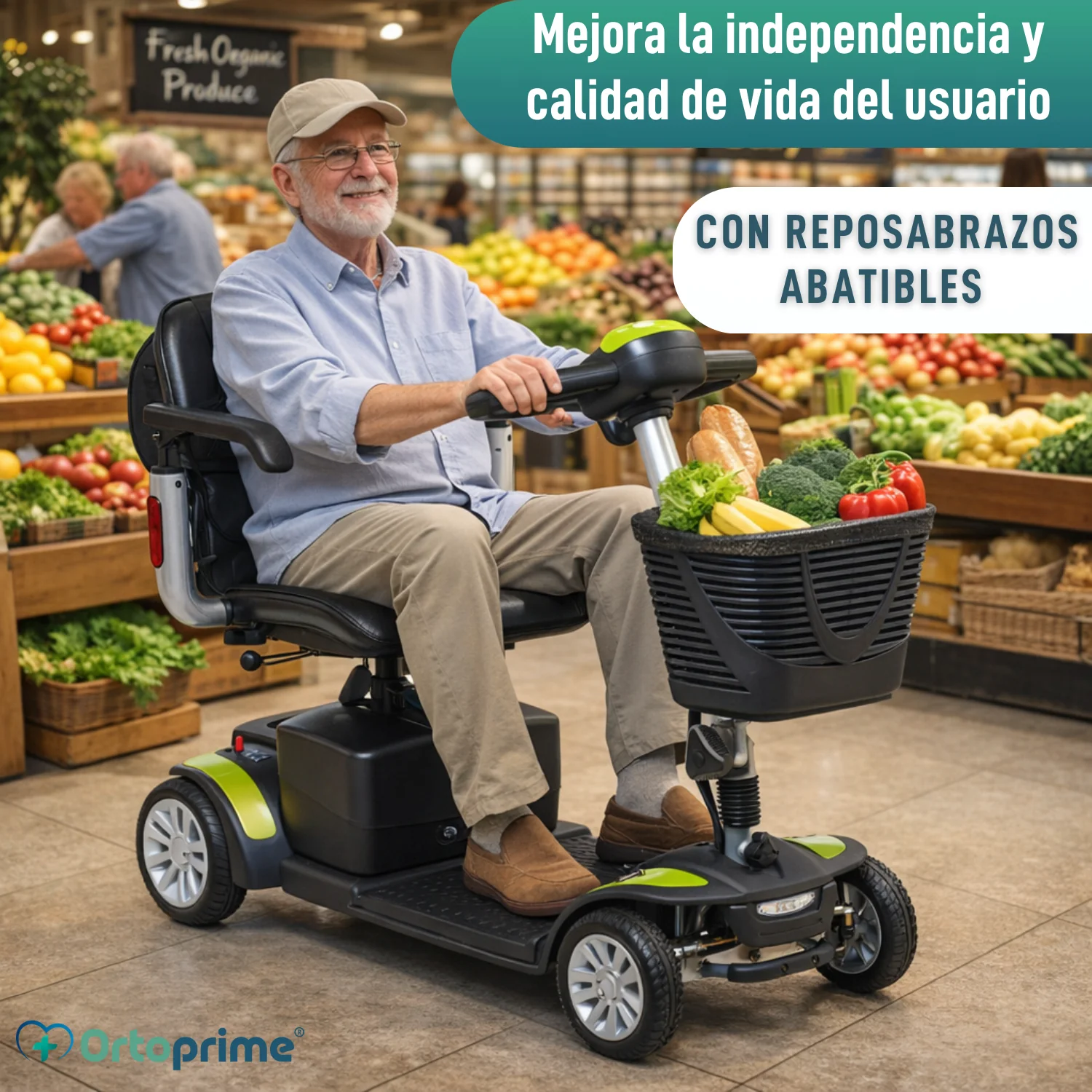 Scooter Eléctrico Compacto con Mochila Trasera Portaobjetos - Image 5