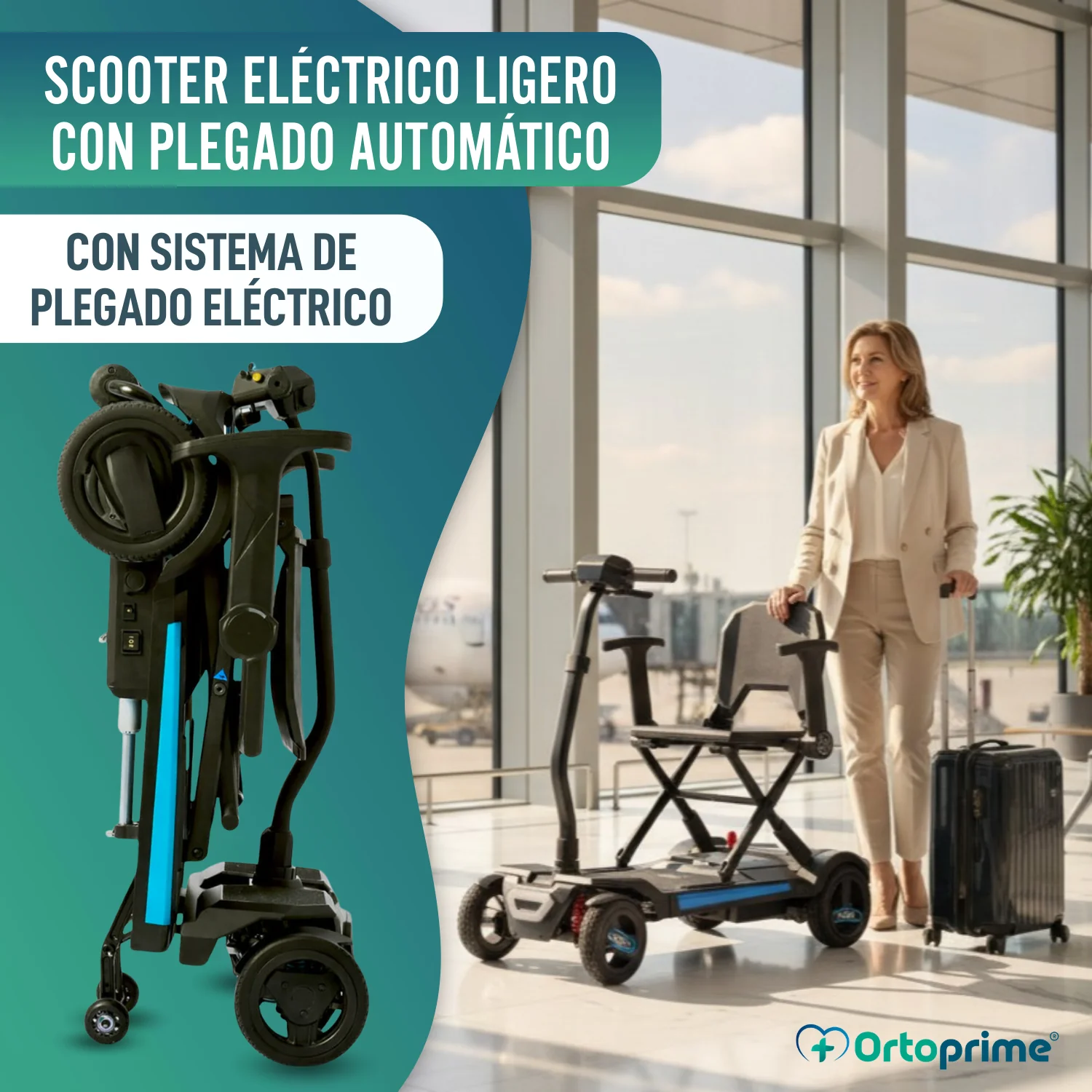 Scooter Eléctrico Compacto Transportable | Plegado Eléctrico - Image 6