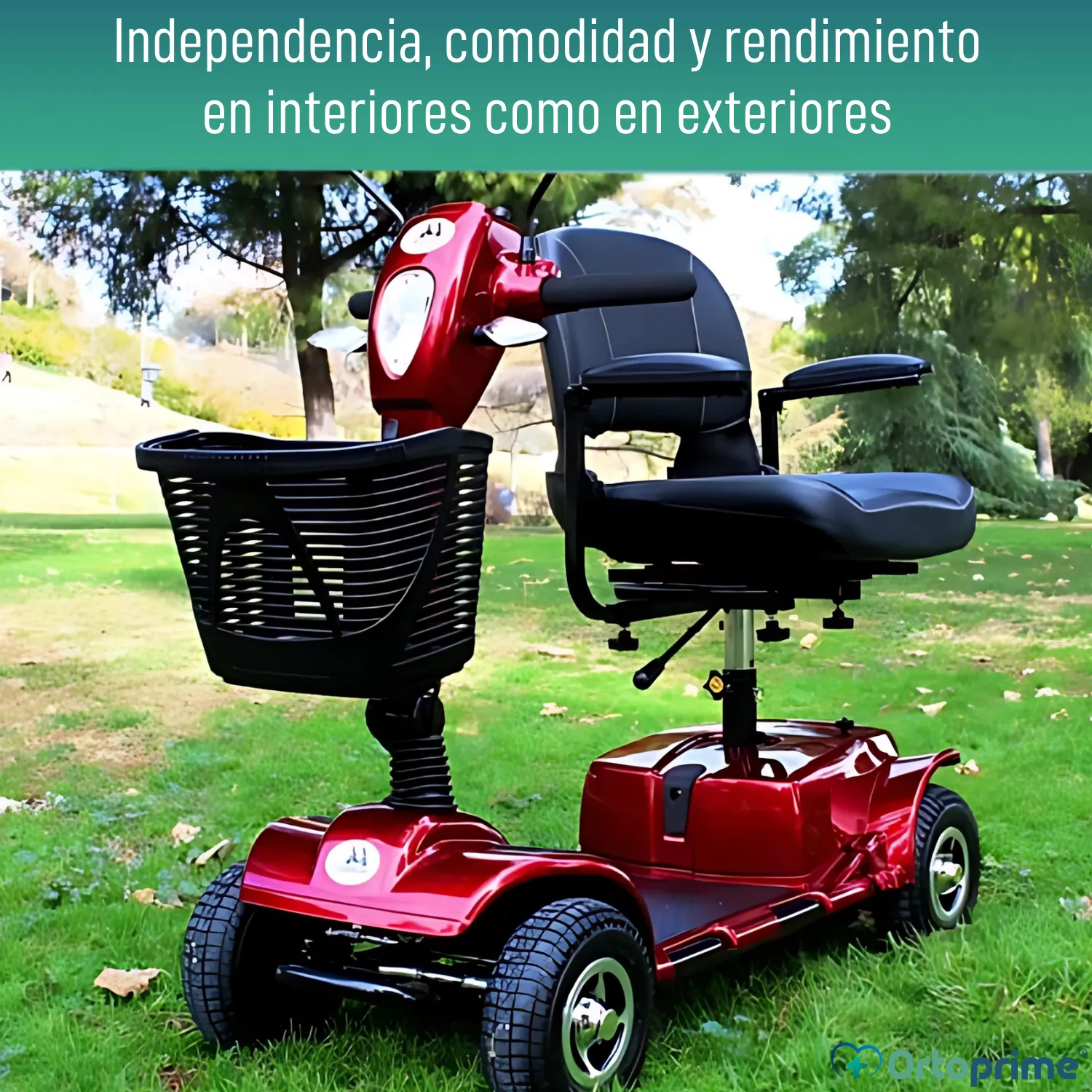 Scooter para Minusválidos Eléctrico | Doble Amortiguación - Image 6