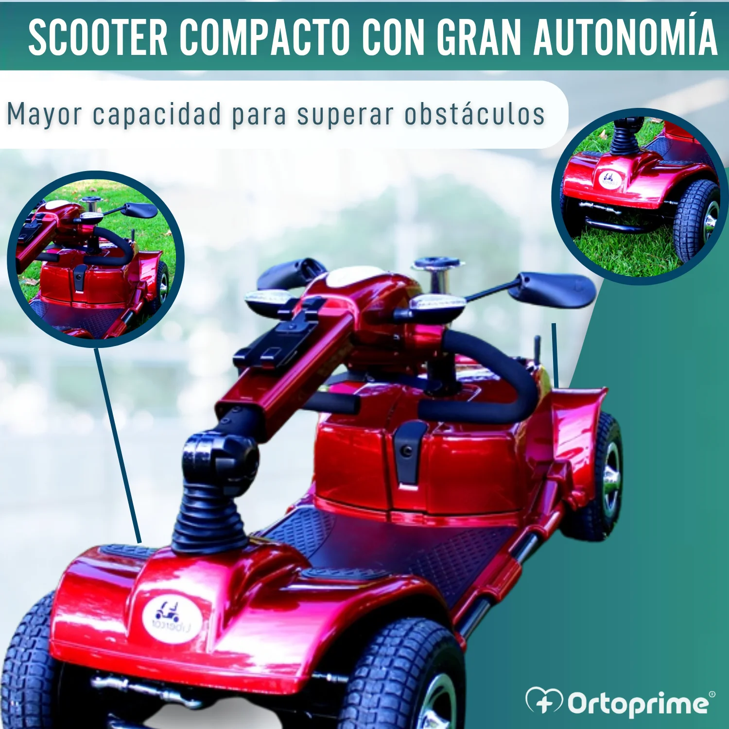 Scooter para Minusválidos Eléctrico | Doble Amortiguación - Image 8