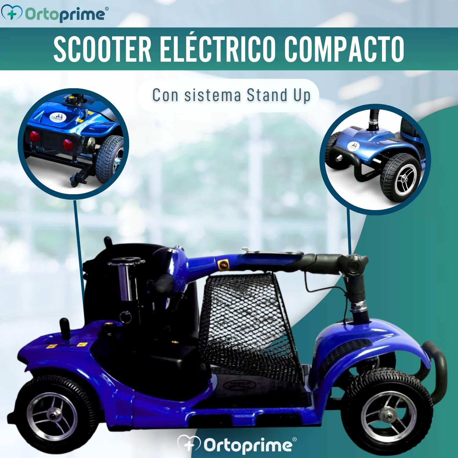 Scooter para Movilidad Reducida Desmontable | 4 Ruedas - Image 6