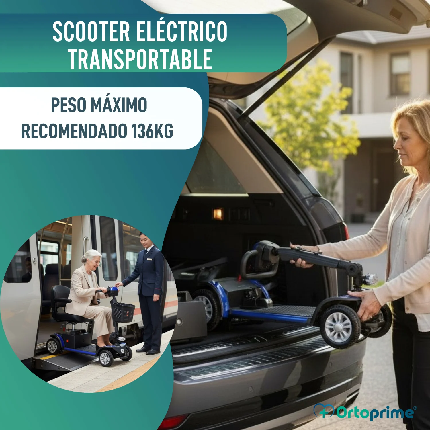 Scooter Desmontable Eléctrico con Batería de Litio Extraíble - Image 5