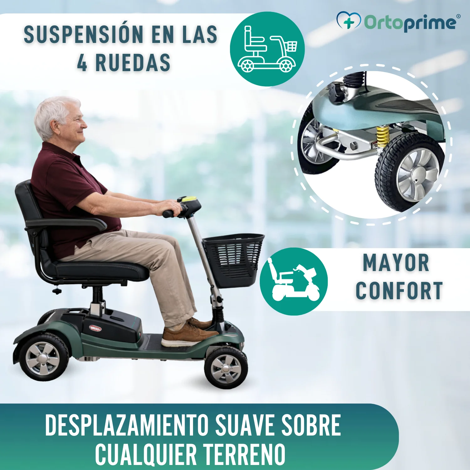 Scooter Eléctrico Desmontable | Batería de Litio de 40Ah - Image 8