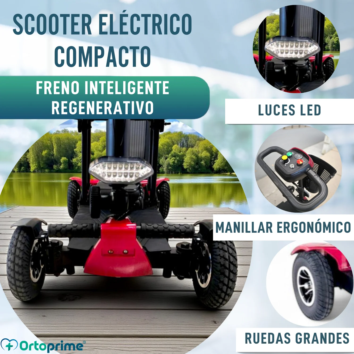 Scooter Eléctrico Ligero y Plegable | Estructura de Aluminio - Image 7