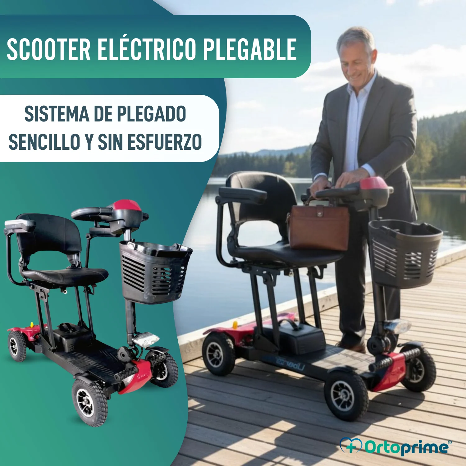 Scooter Eléctrico Ligero y Plegable | Estructura de Aluminio - Image 8
