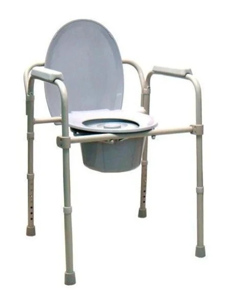Silla WC Inodoro Portátil Plegable | Asistencia Sanitaria Domiciliar - Image 5