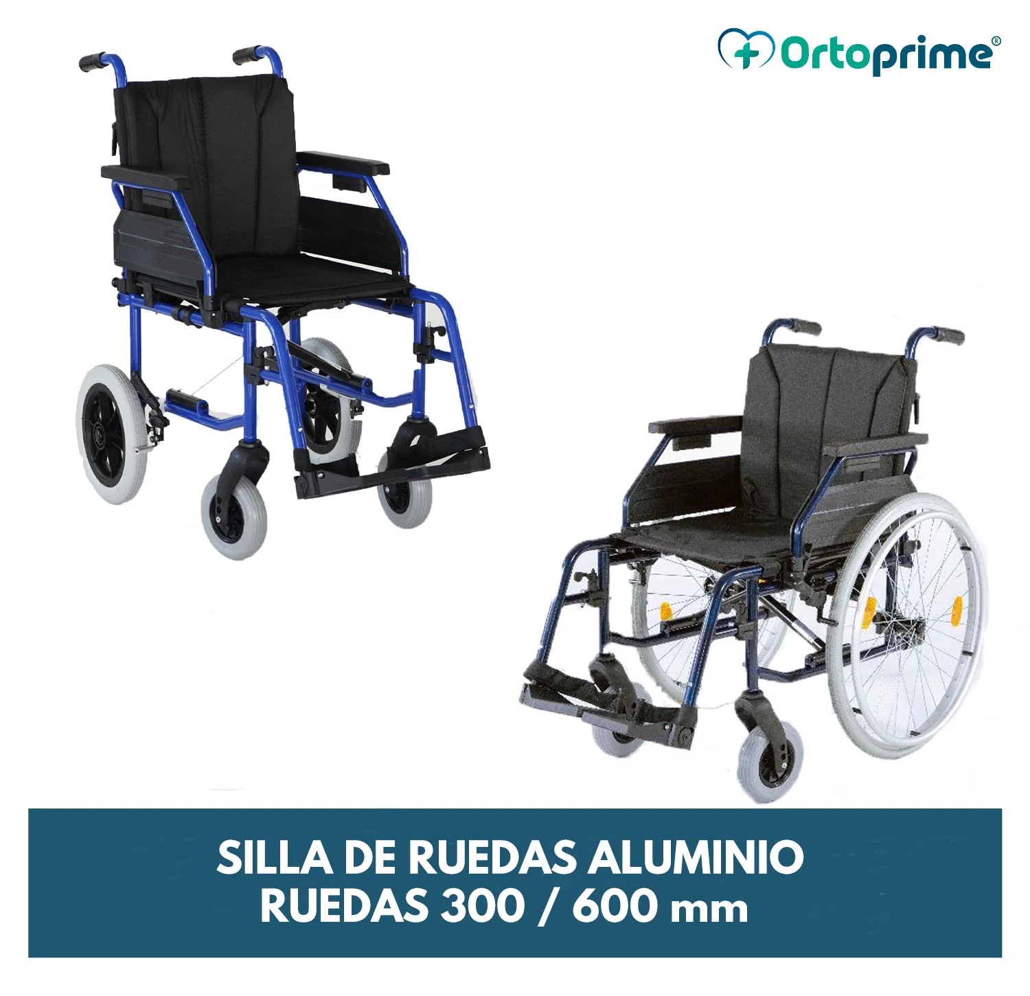 Silla de Ruedas Aluminio | Ruedas 300 - 600 mm - Image 4