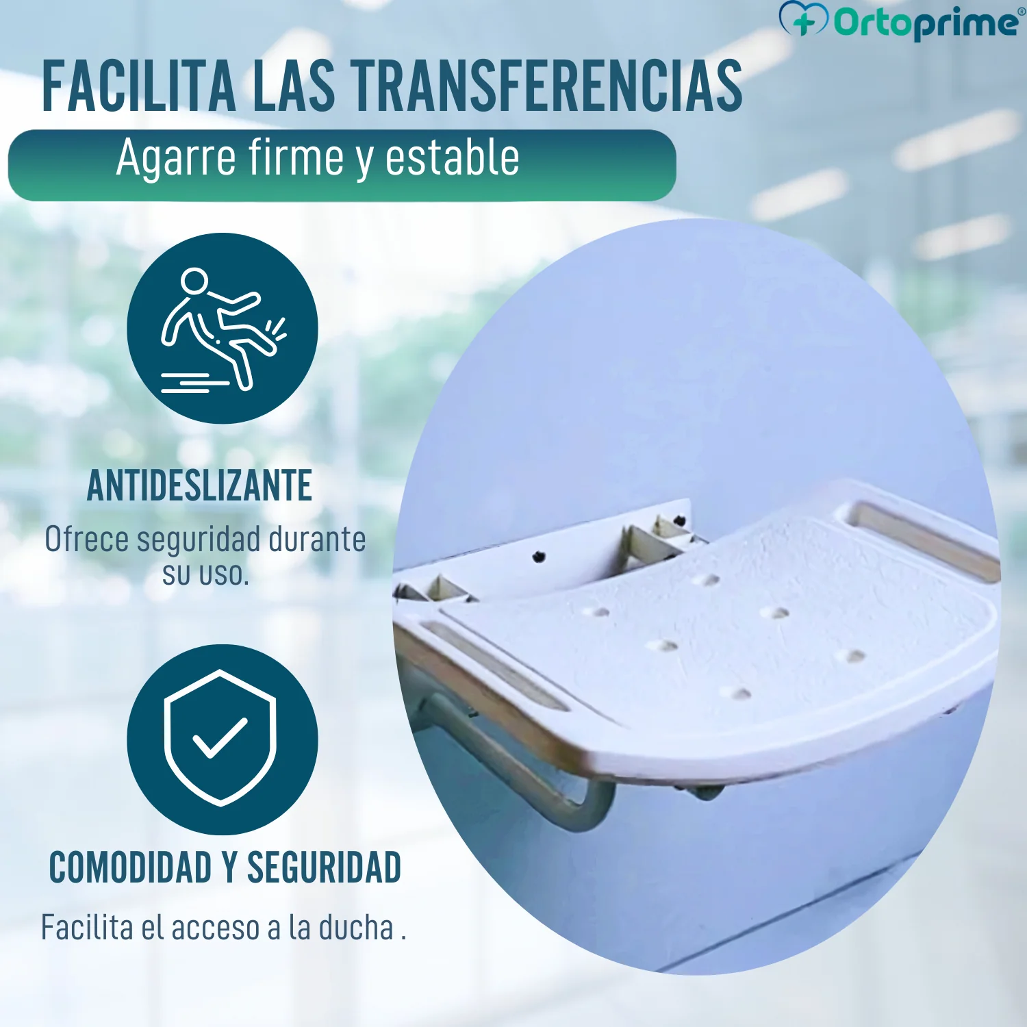 Taburete Abatible de Pared para Duchas | 2 Variantes - Image 11
