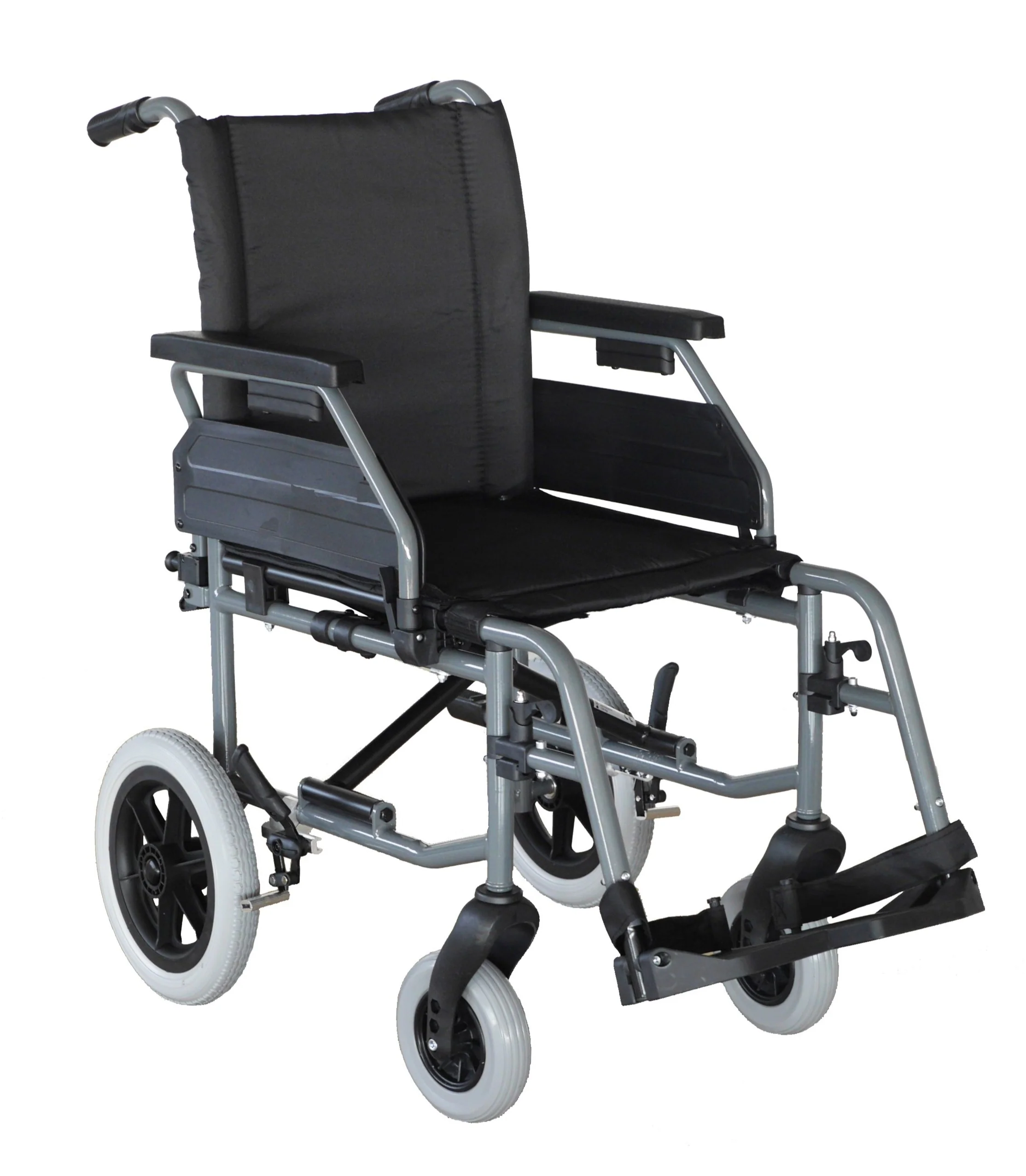 Silla de Ruedas Acero | Reposabrazos Regulables - Image 2