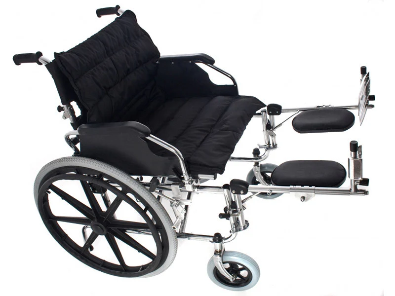Silla de Ruedas Acero | Asiento Ancho Especial - Image 4