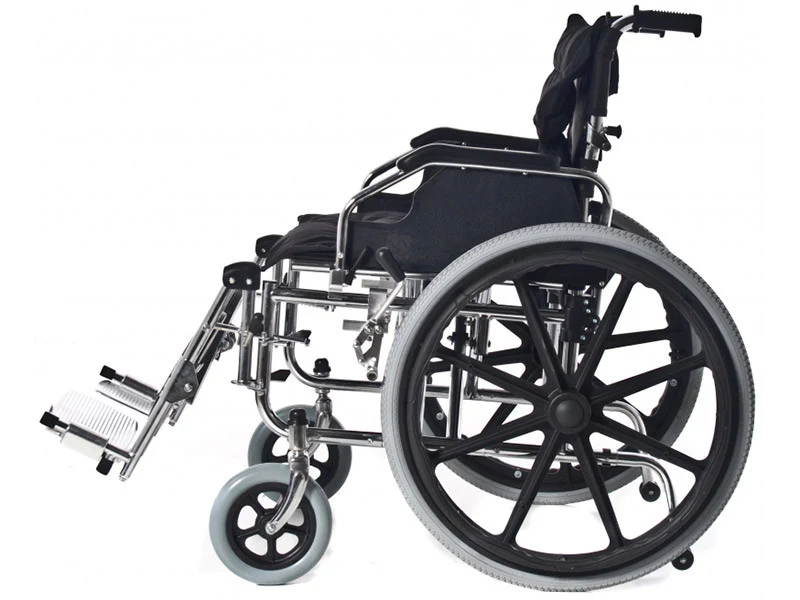 Silla de Ruedas Acero | Asiento Ancho Especial - Image 6