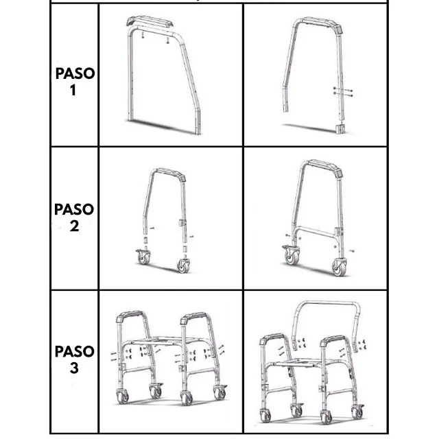 Silla de Ruedas con Baño | Asiento en Forma de U - Image 3