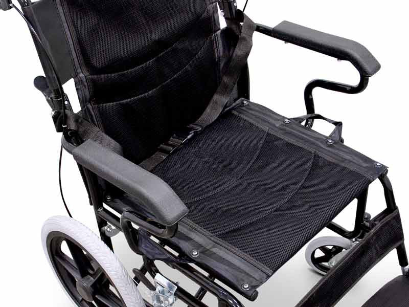 Silla de Ruedas Acero para Traslado | Security - Image 2