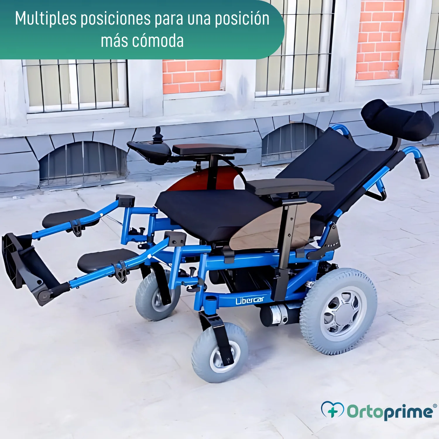 Silla de Ruedas Eléctrica Adaptable | Múltiples Posiciones - Image 5